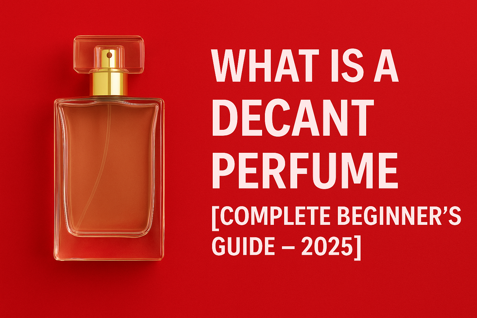 What Is a Decant Perfume? [Complete Beginner’s Guide – 2025]